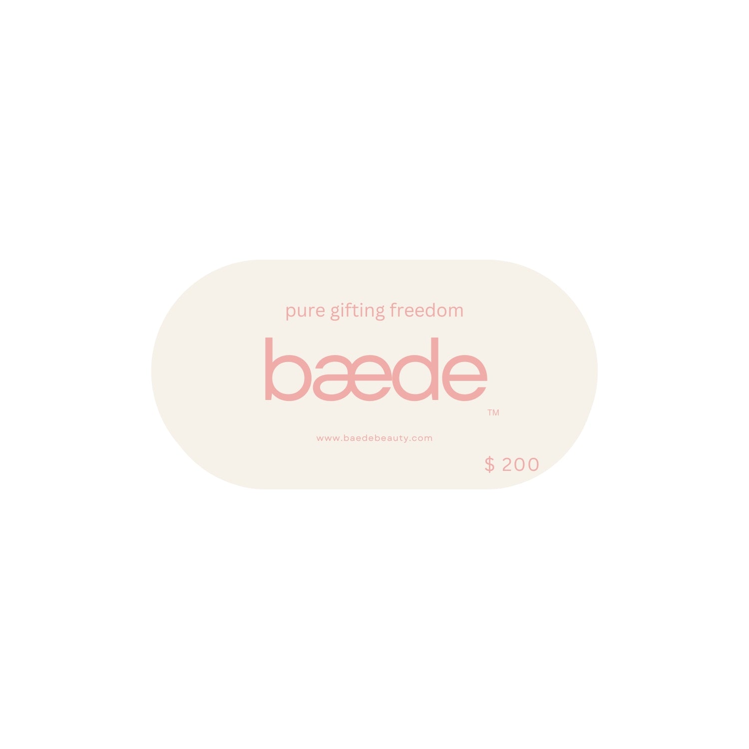 Baede Gift Card