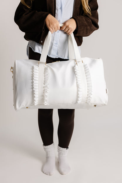 ruffle travel bag