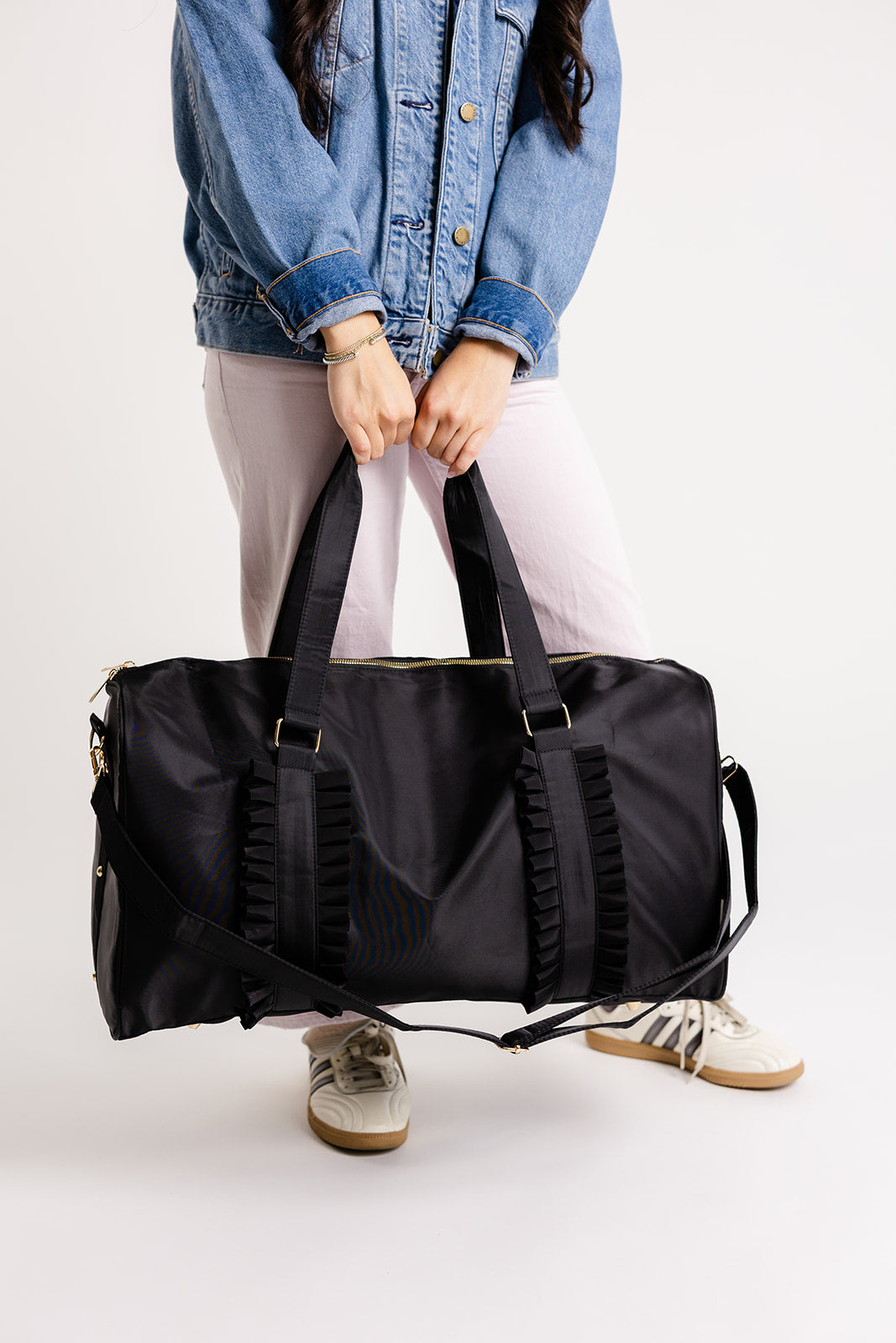 ruffle travel bag